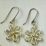 Earrings sterling silver Namaqualand daisies