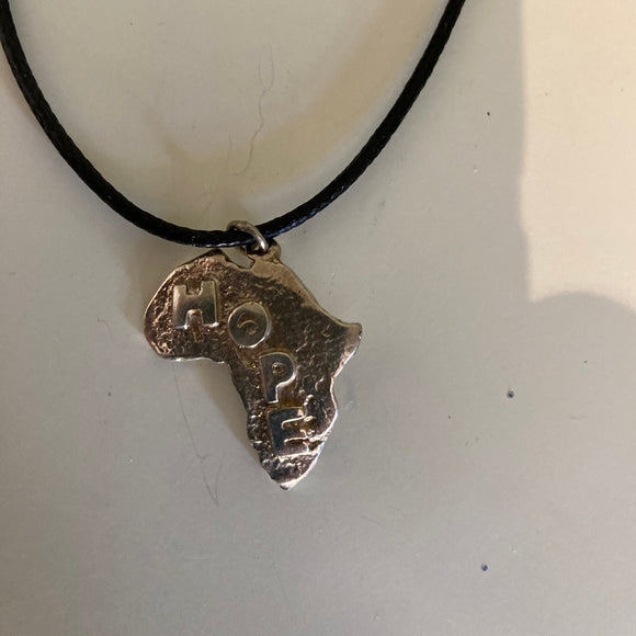 Hope for Africa pendant